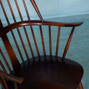 Ercol model 472 fireplace chair from the 1960s in beech.