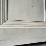 Old patinated wardrobe