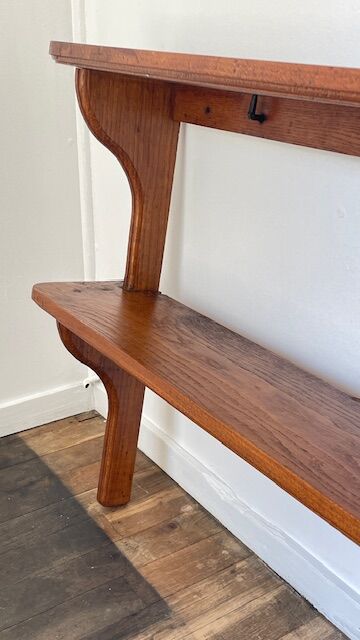 VINTAGE Solid Oak SHELF