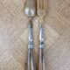 Silver-plated salad servers