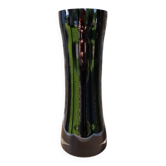Vase noir design vintage