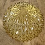 Vintage White Porcelain Wall Light, 1970s