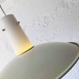 Suspension allemande opaline et métal, années 1960