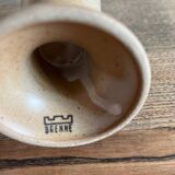 4 Mazagran in stoneware from Brenne, France.