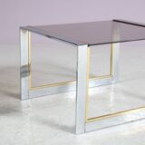 1970s Pair of side tables by Belgo Chrom, Belgium