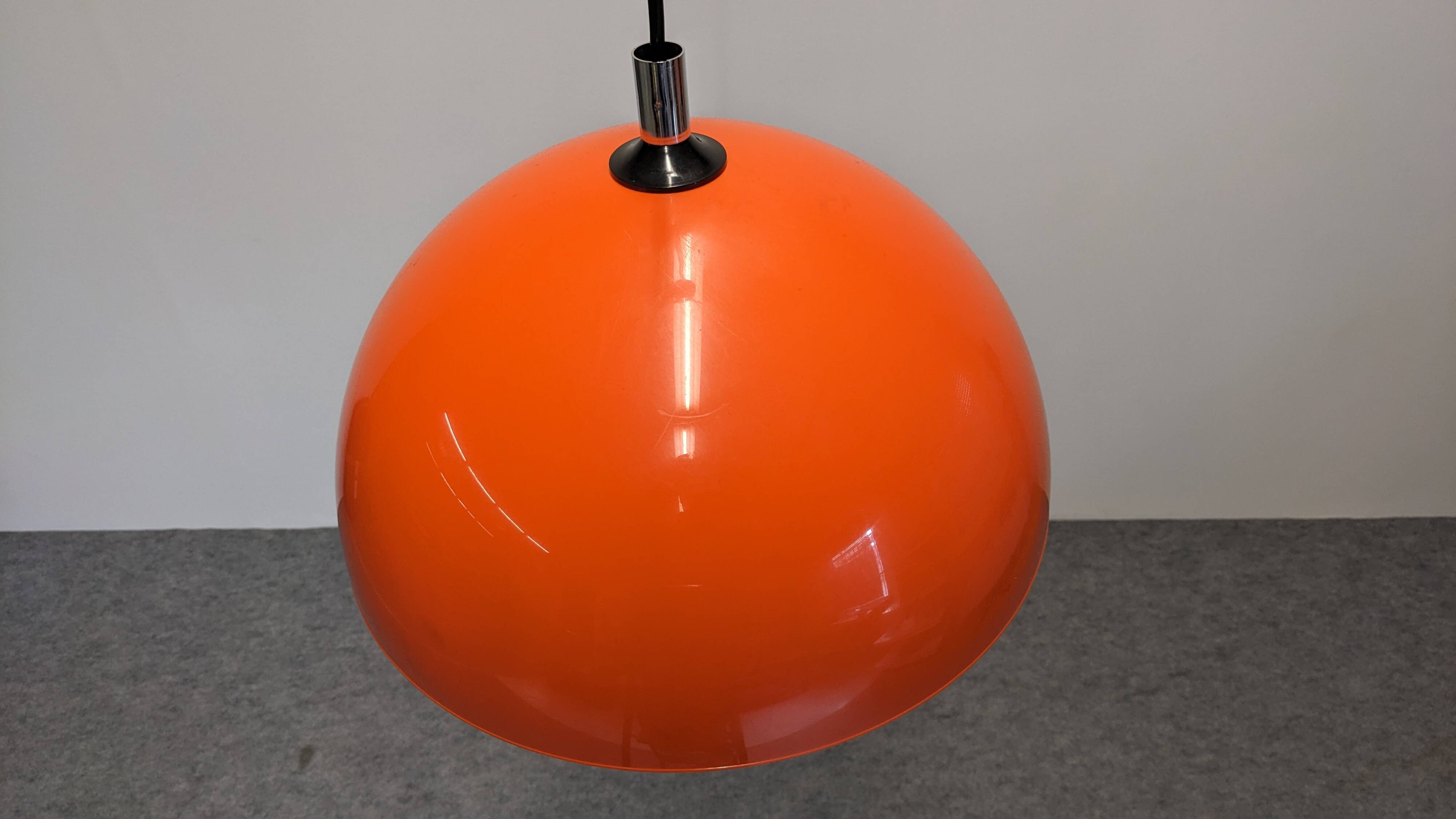 Suspension dôme Space age années 60/70