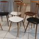 Set of 6 Menuet Baumann chairs 1970