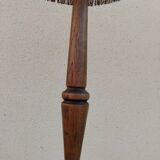 Vintage wooden floor lamp