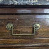 Louis XVI period commode in mahogany