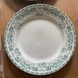 Set of 10 Moulin des loups plates