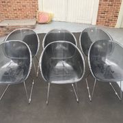 Set of 6 Italian chairs
