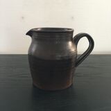 Dark brown pitcher