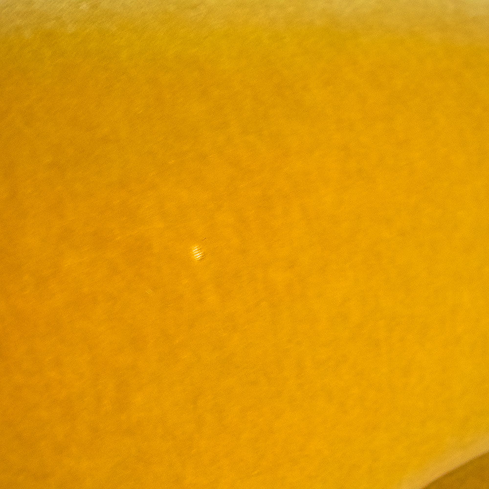 Mustard velvet toad bench