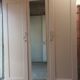 Vintage Art Deco 3-door wardrobe