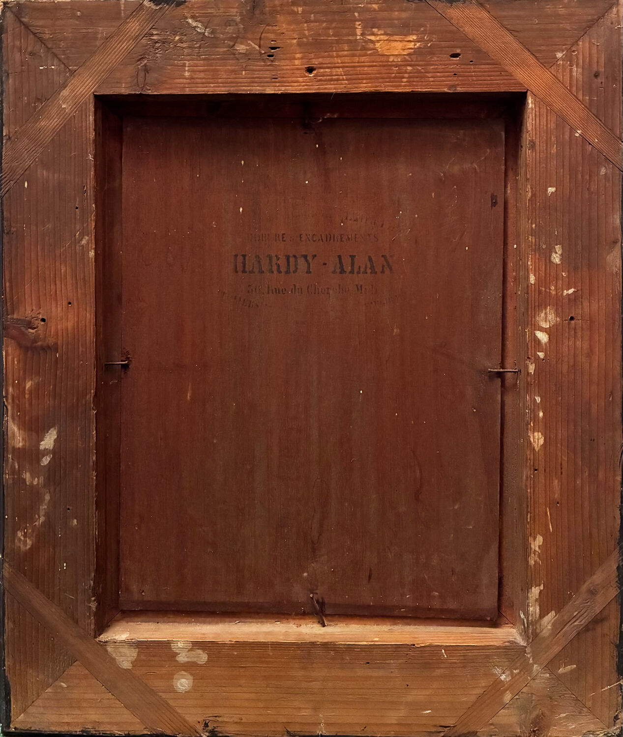 Portrait painting by Choppard-Mazeau, 1890