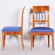 Set of Biedermeier Dining Chairs in Cherry Tree, 1820s
