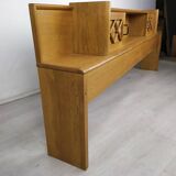 Cozy vintage headboard