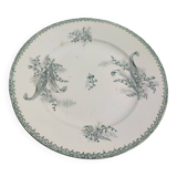 Iron earth dish Ste Amandinoise Muguet model