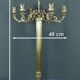 Important Candélabre en Bronze, style Louis XVI – Fin XIXe