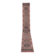 Vintage Turkish hallway rug 78x645 cm