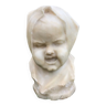 Bust child old marble