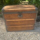 Antique travel trunk