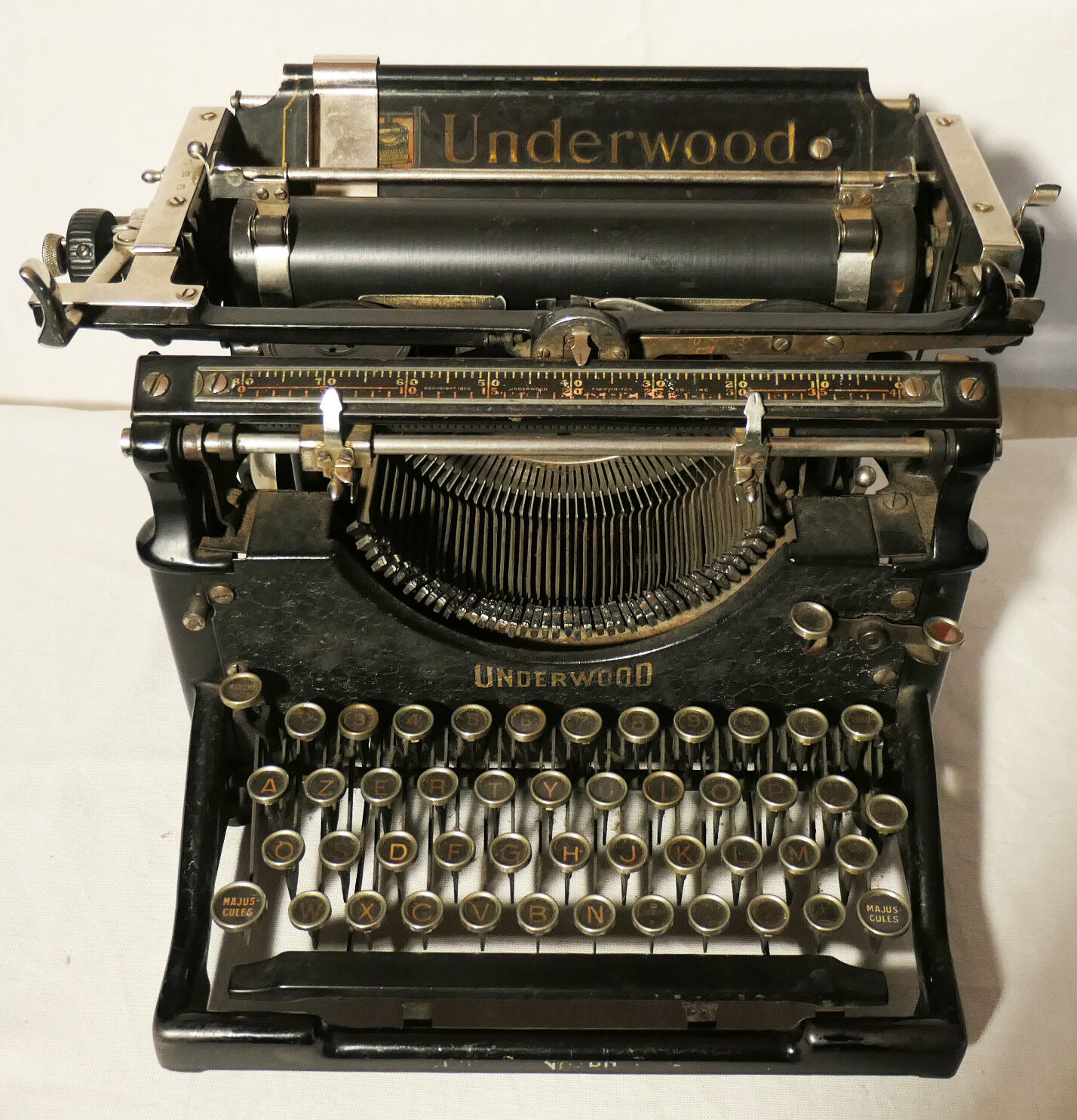 Underwood sewing machine