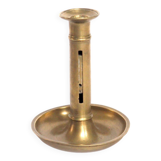 Brass candle holder dish