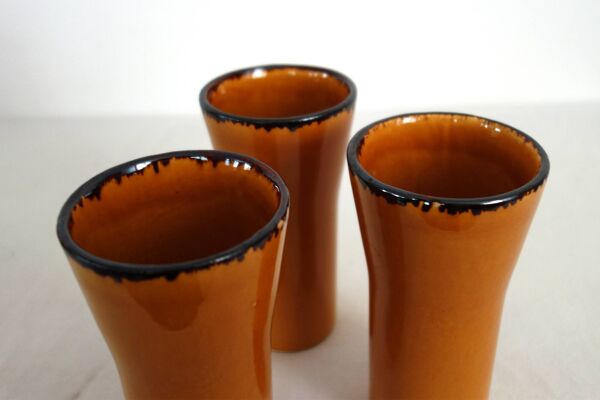 Service à orangeade vintage signé Claude Paci, Vallauris , années 70