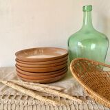 Vintage stoneware plates