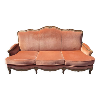 Louis XV style bench 3 places