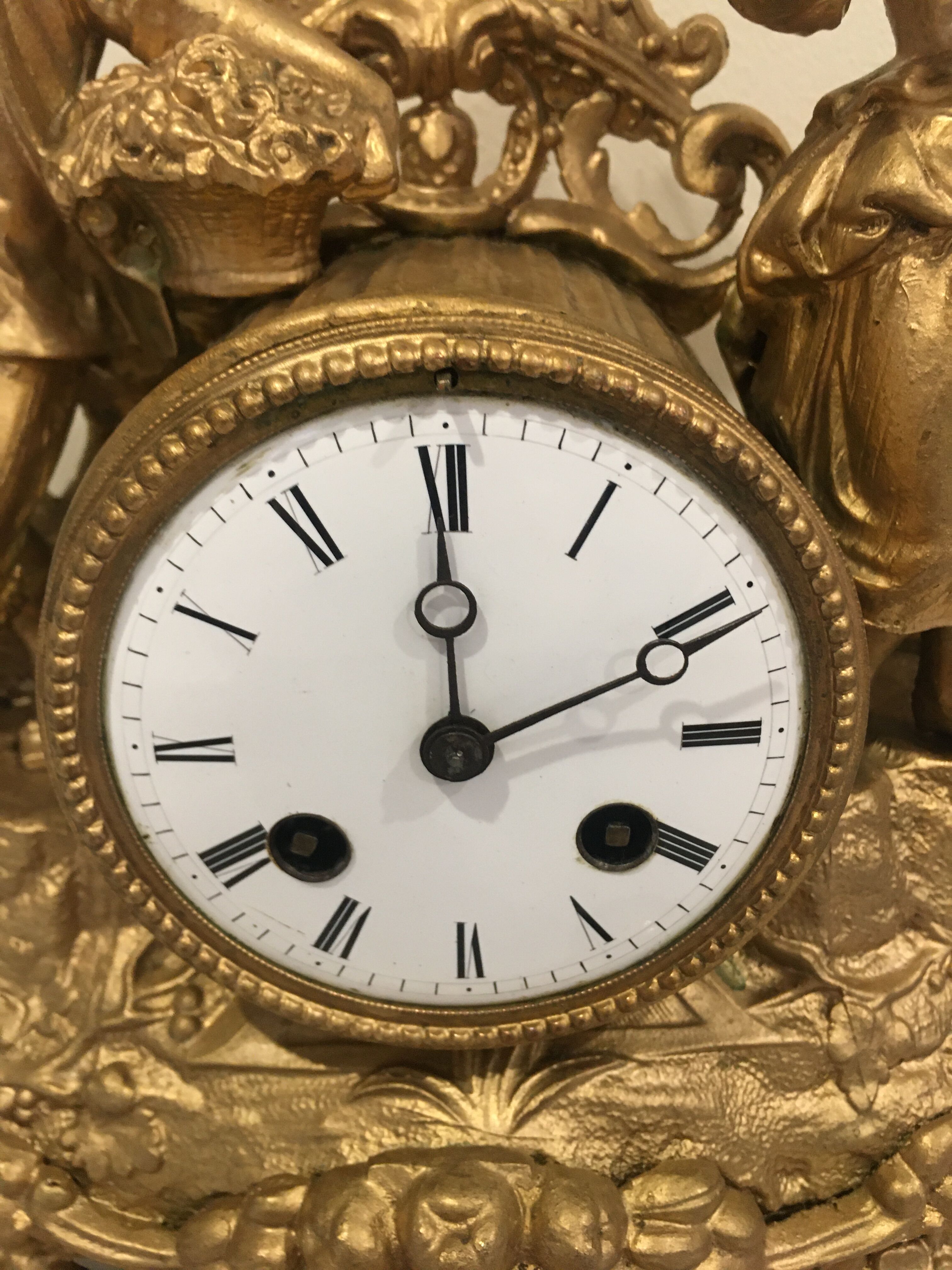 19th century chimney pendulum