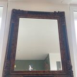 Old beveled mirror