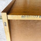 Vintage 4-drawer dresser by Capelle 70s