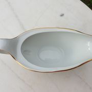 Serving dishes and soup bowl in luxury porcelain of the compagnie nationale