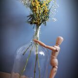 Demijohn 5L transparent straight