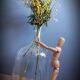 Dame Jeanne 5L transparente droite