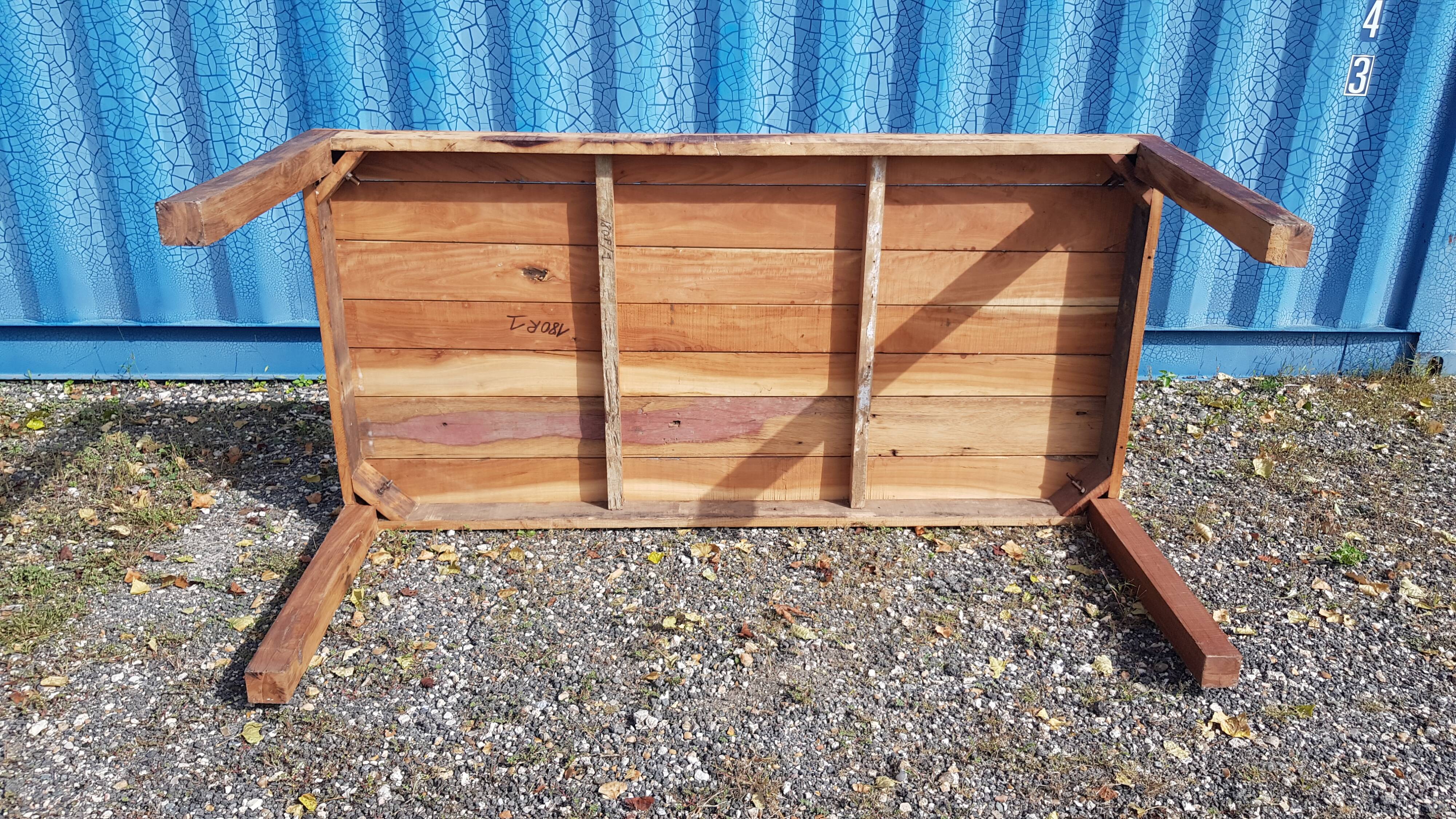 Teak dining table 180 x 90 x 76 cm