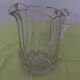 Vintage thick crystal carafe from the 1930s