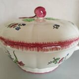 Gien earthenware soup tureen