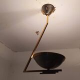 Pendant lamp in the shape of a quinquet from the 60s/70s