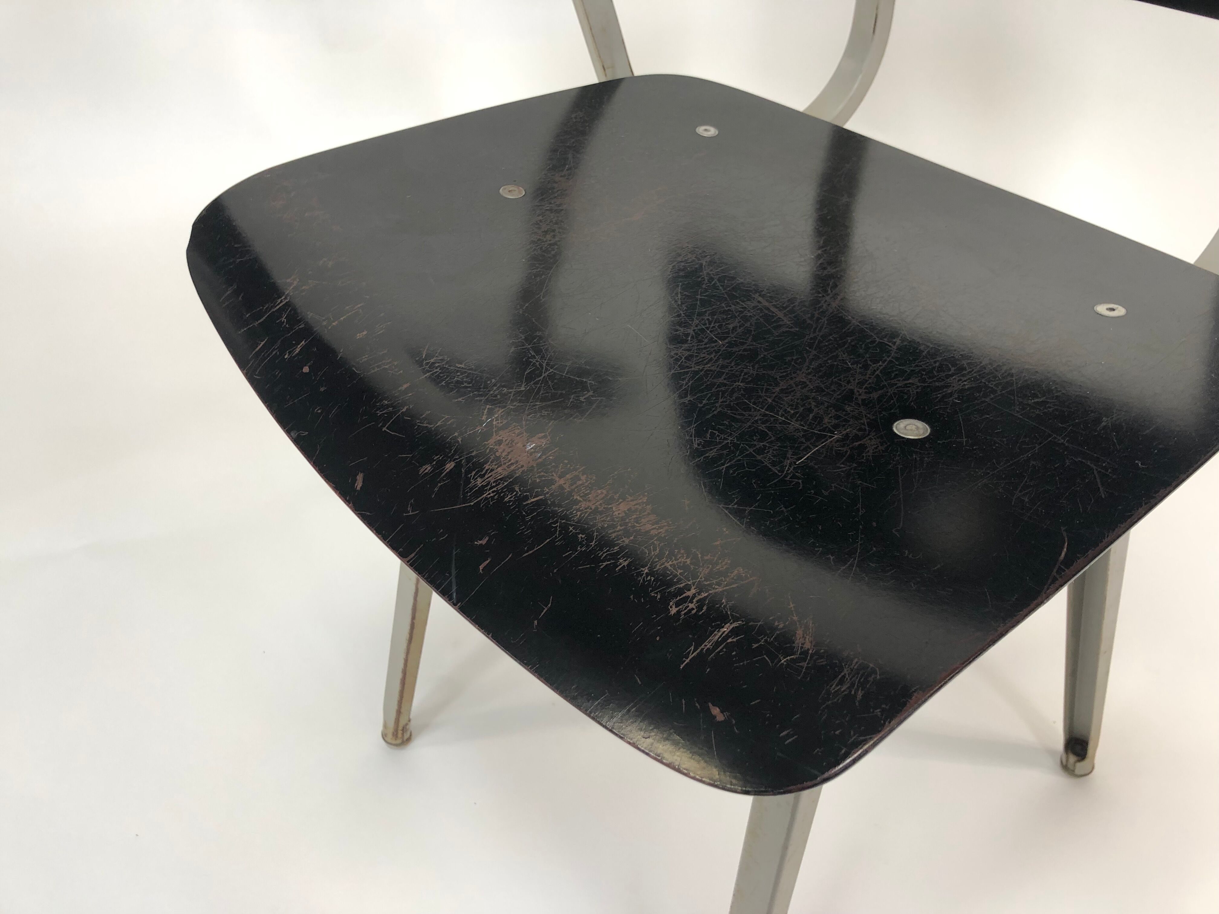 Set of 4 Revolt chairs by Friso Kramer