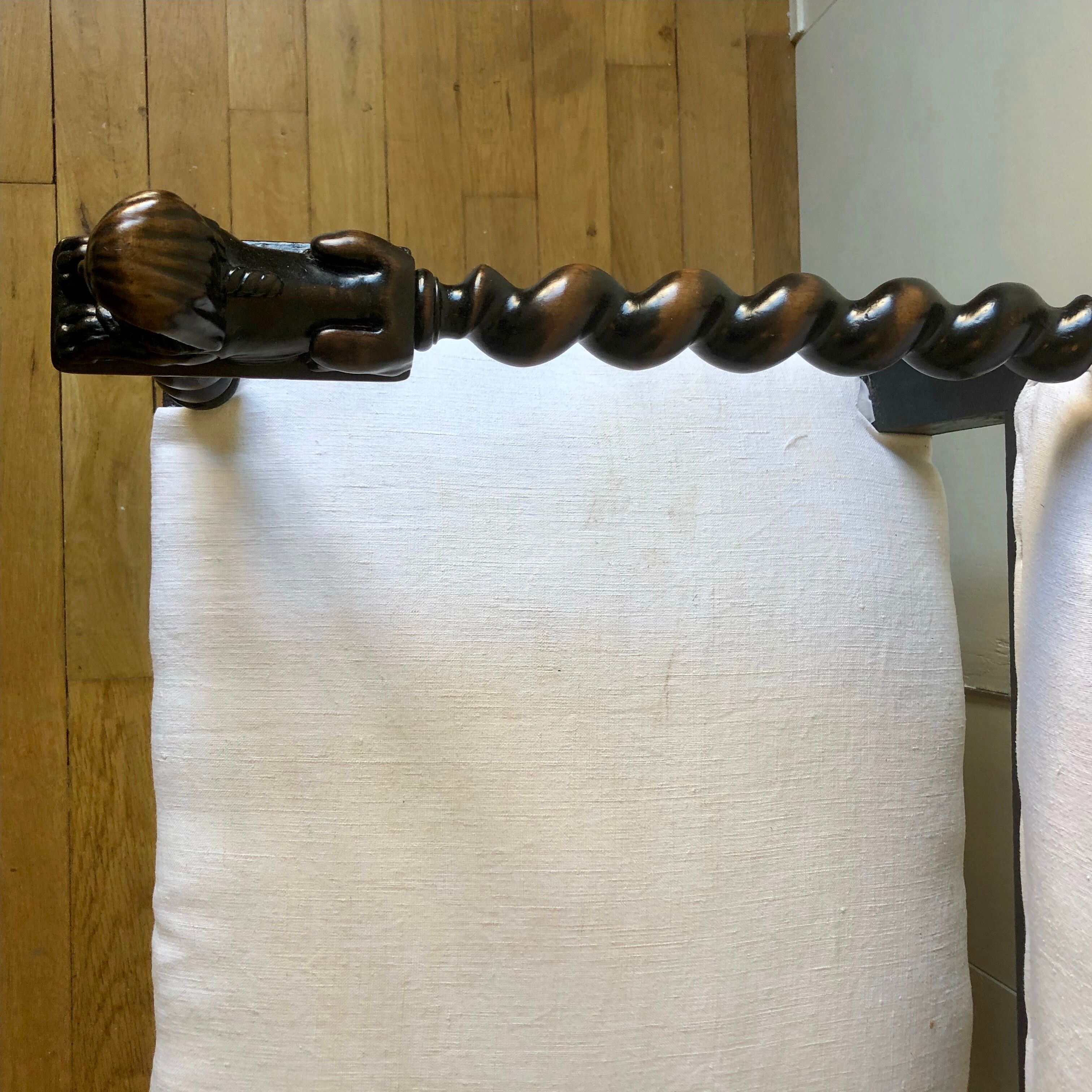 Louis XIII style arm chair