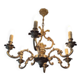 Large style 6-branch chandelier