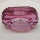 1950s big rare total purple ashtray or catch-all in Murano glass. 18 cm