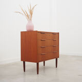 Teak chest of drawers, Danish design, 1970s, made in Denmark
