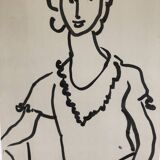 Poster Matisse Galerie Berggruen Paris 1983