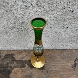 Petit vase ancien peint main