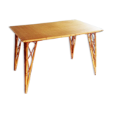 Bamboo and rattan table