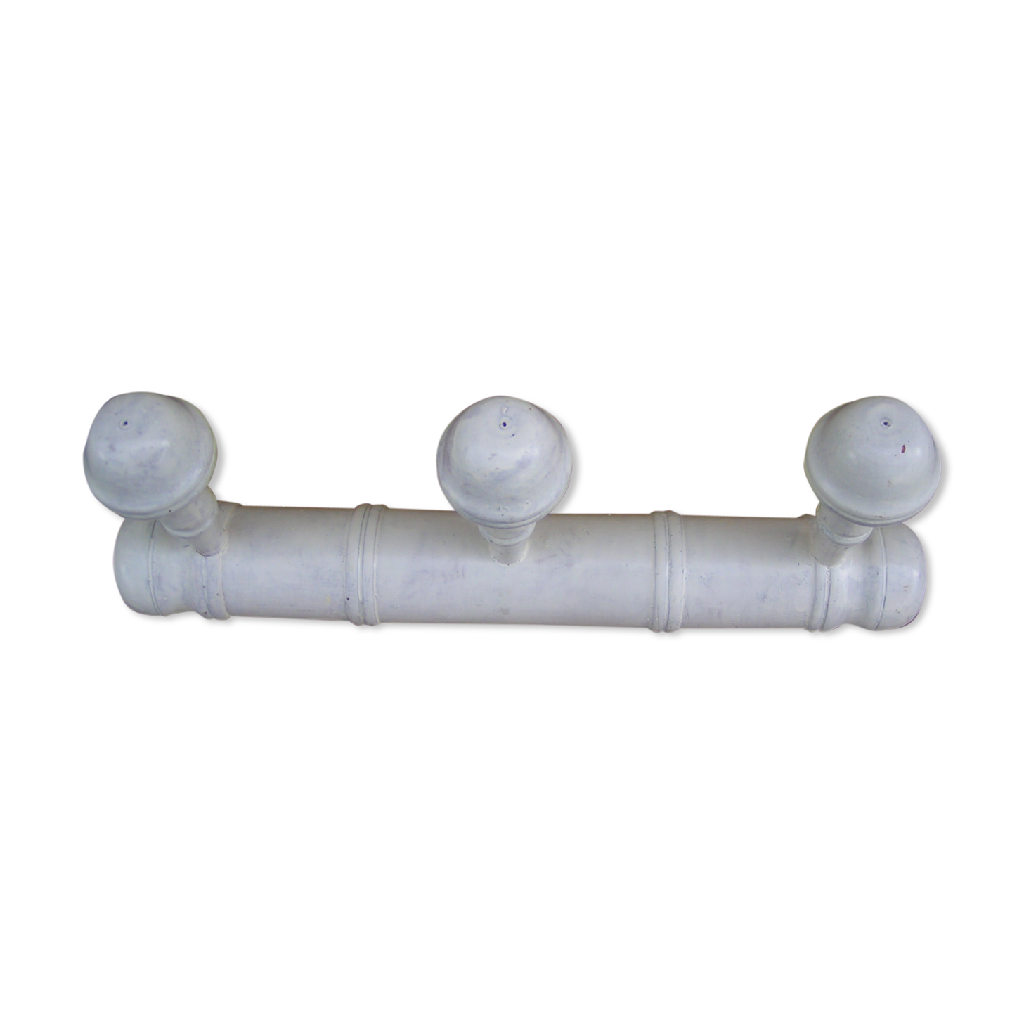 Coat hanger 3 white wooden pads